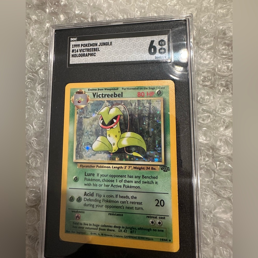 Graded Pokémon trading card